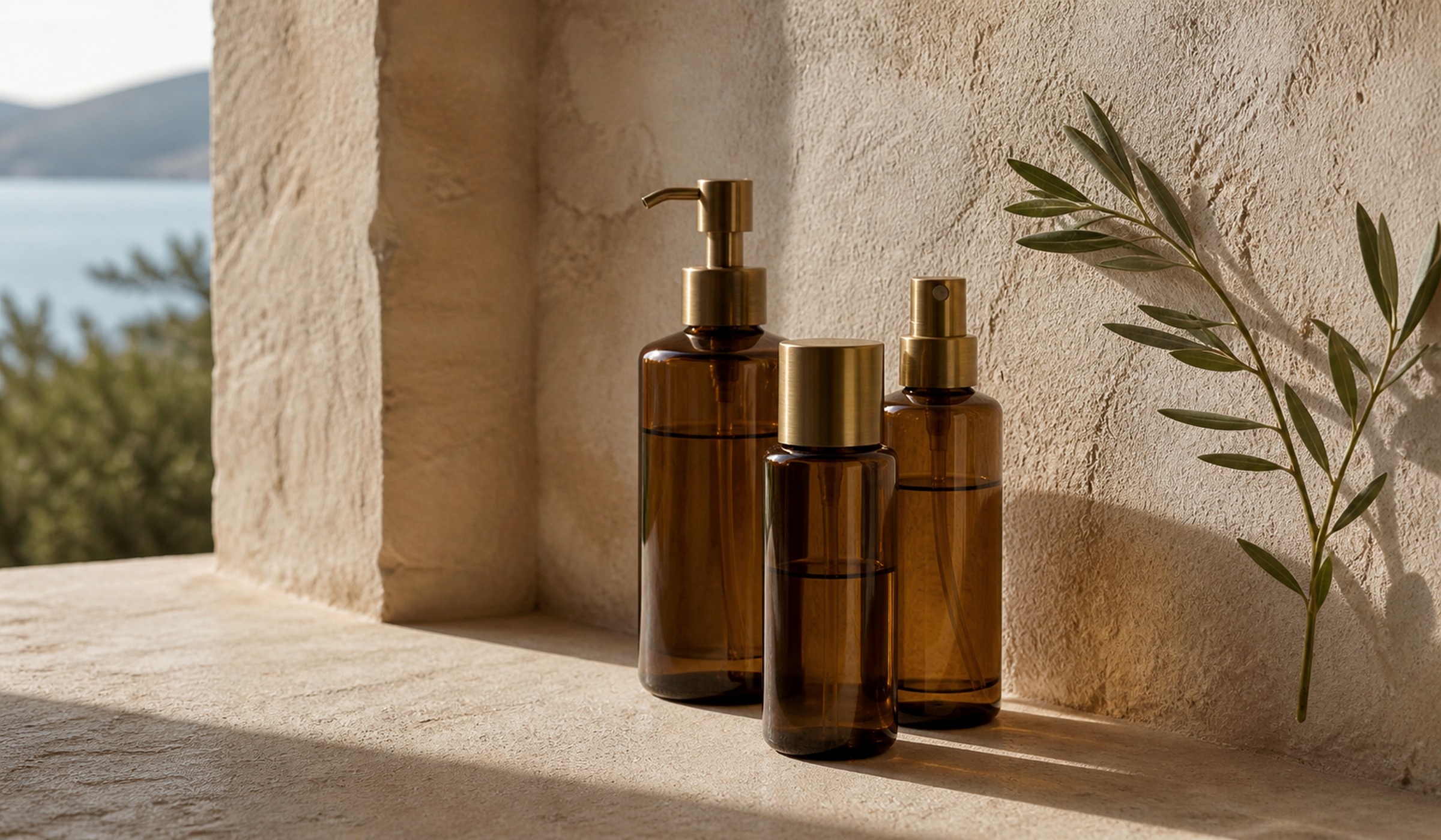 Mediterranean materials and texture